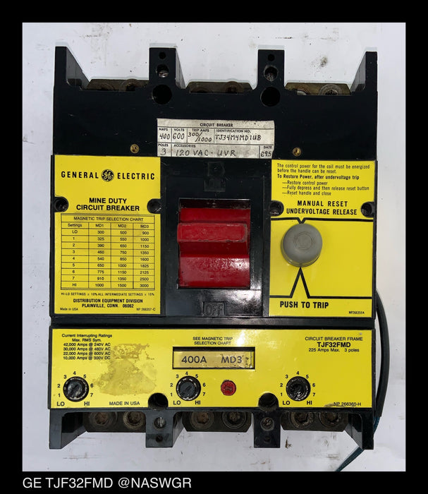 TJF32FMD Mine Duty Circuit Breaker