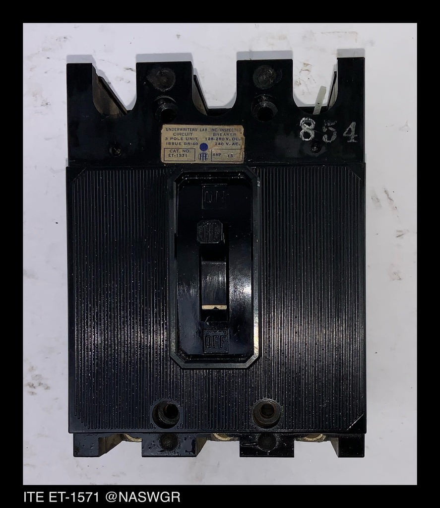 ITE ET-1571 Molded Case Circuit Breaker - 15 Amp