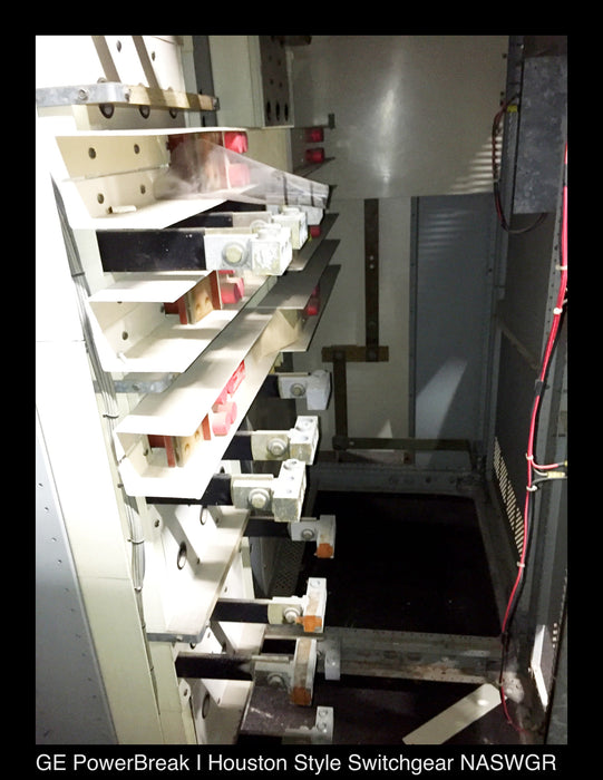 GE PowerBreak I Houston Style Drawout Switchgear 3000 Amp GE AV-Line Switchboard