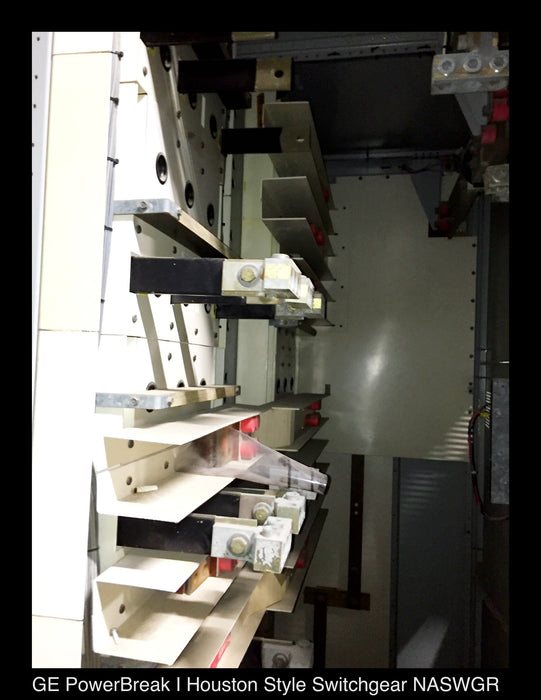 GE PowerBreak I Houston Style Drawout Switchgear 3000 Amp GE AV-Line Switchboard