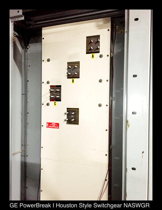 GE PowerBreak I Houston Style Drawout Switchgear 3000 Amp GE AV-Line Switchboard
