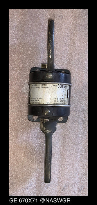 GE 670X71 Current Transformer