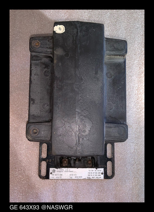 GE 643X93 Potential Transformer