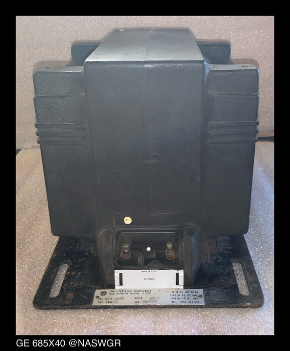 GE 685X40 Potential Transformer