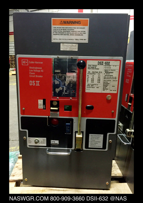 Cutler-Hammer DSII-632 Circuit Breaker (M/E/O,D/O) - 3200 Amp