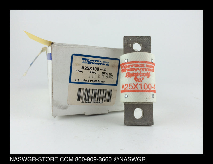 A25X100-4 ~ Ferraz Shawmut A25X100-4 Fuse