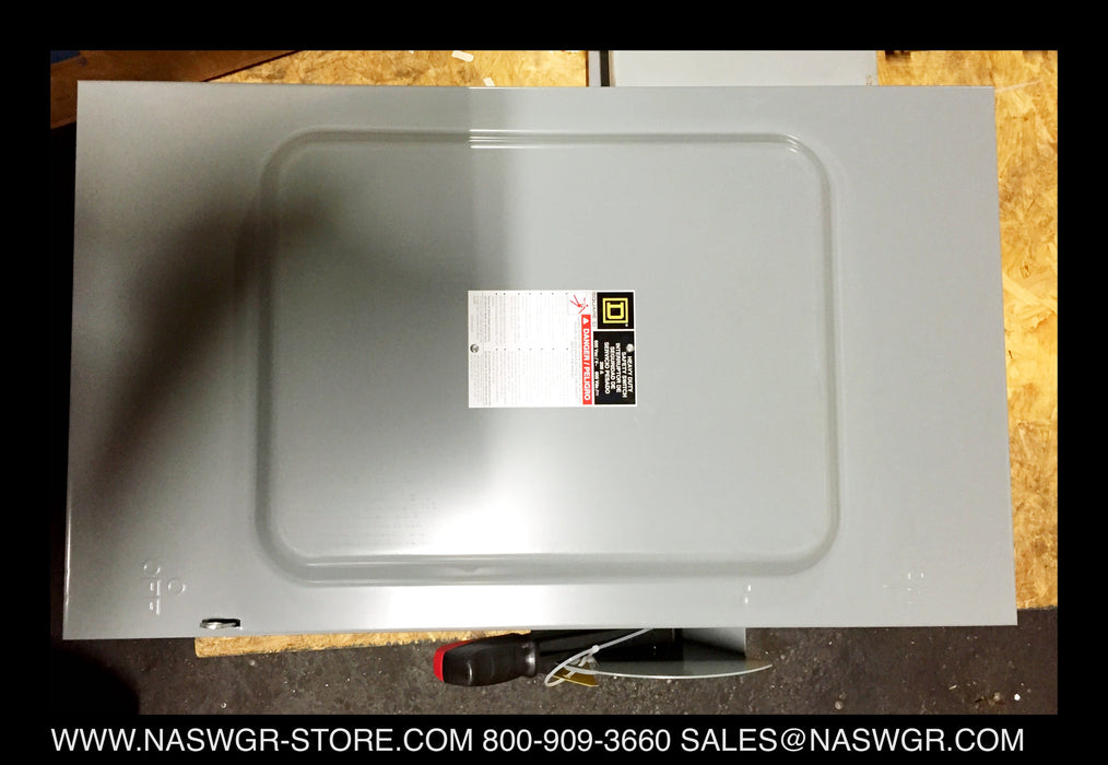 Square D HU364 Safety Switch ~ 200 Amp