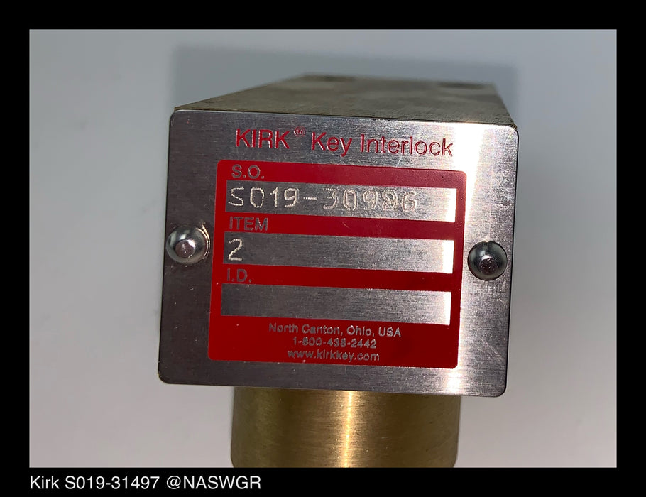 Eaton S019-30986 Key Interlock