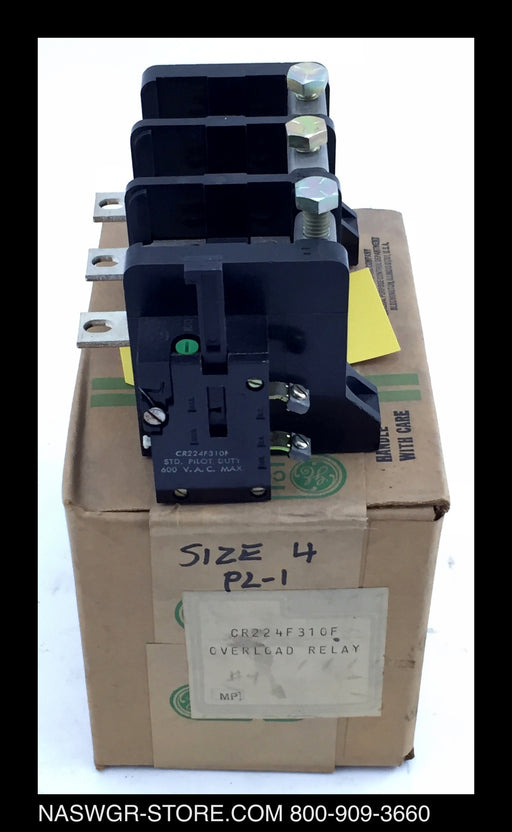 CR224E310F ~ GE CR224F310F Overload Relay Unused Surplus Size 4