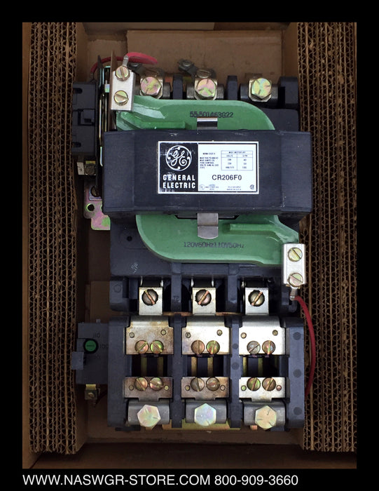 General Electric CR206F022 Magnetic Starter Non-Reversing Size 4 - Unused