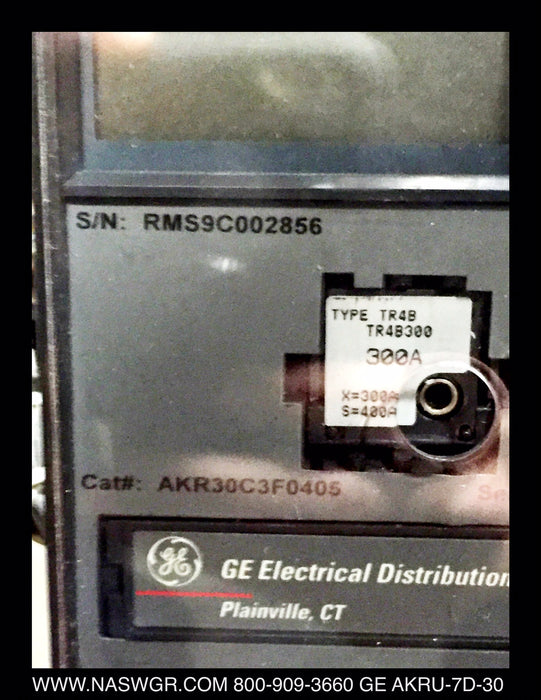 General Electric AKRU-7D-30 Fused Circuit Breaker (E/O,D/O) - 800 Amp