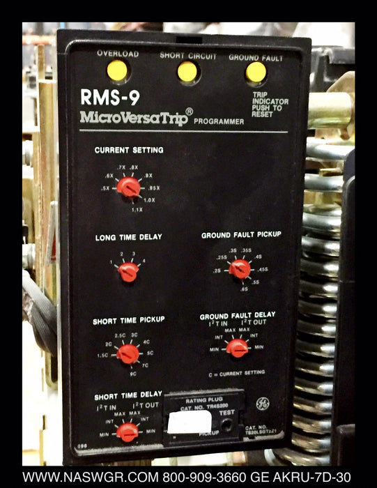 General Electric AKRU-7D-30 Fused Circuit Breaker (E/O,D/O) - 800 Amp