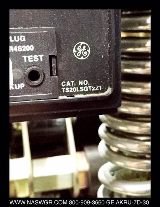 General Electric AKRU-7D-30 Fused Circuit Breaker (E/O,D/O) - 800 Amp