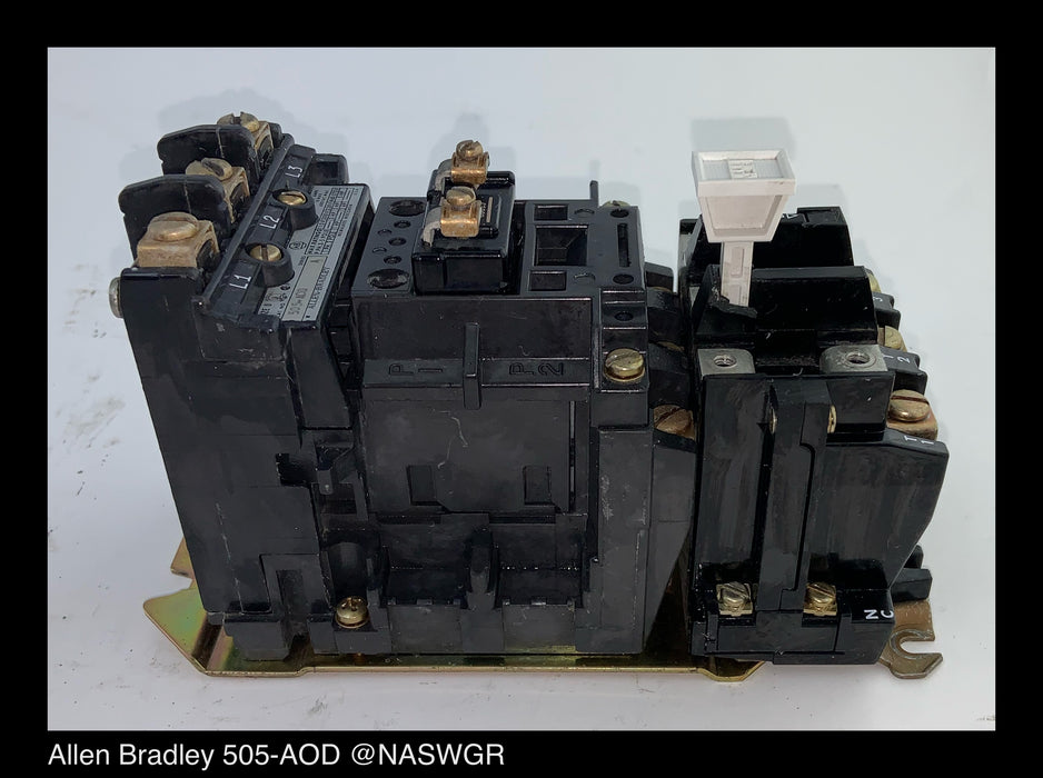 Allen Bradley 505-AOD Reversing Starter