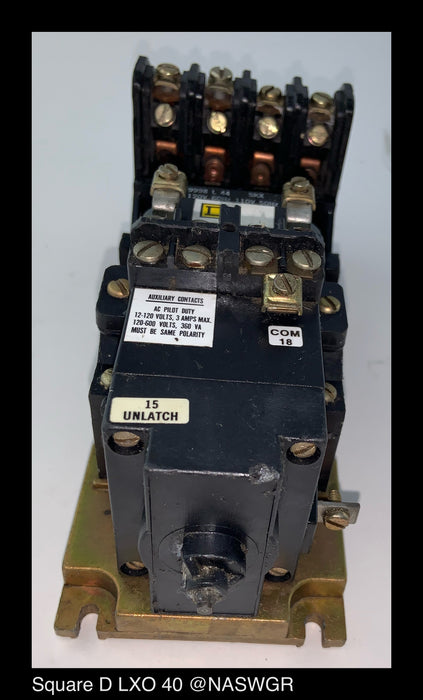Square D LXO 40 Lighting Contactor