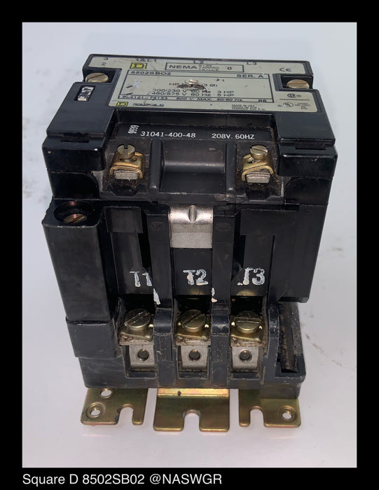 Square D 8502SB02 Contactor