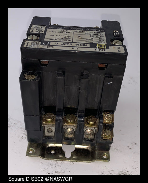 Square D SB02 Starter