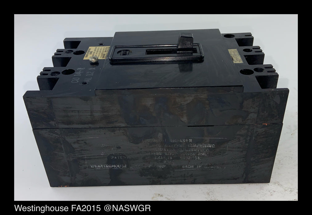Westinghouse FA2015 Circuit Breaker