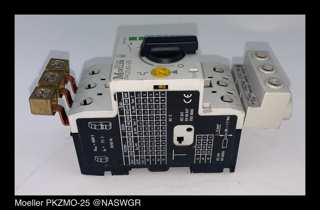Moeller PKZMO-25 Molded Case Circuit Breaker