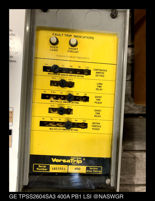 GE TPSS2604SA2 Power Break - 400 Amp
