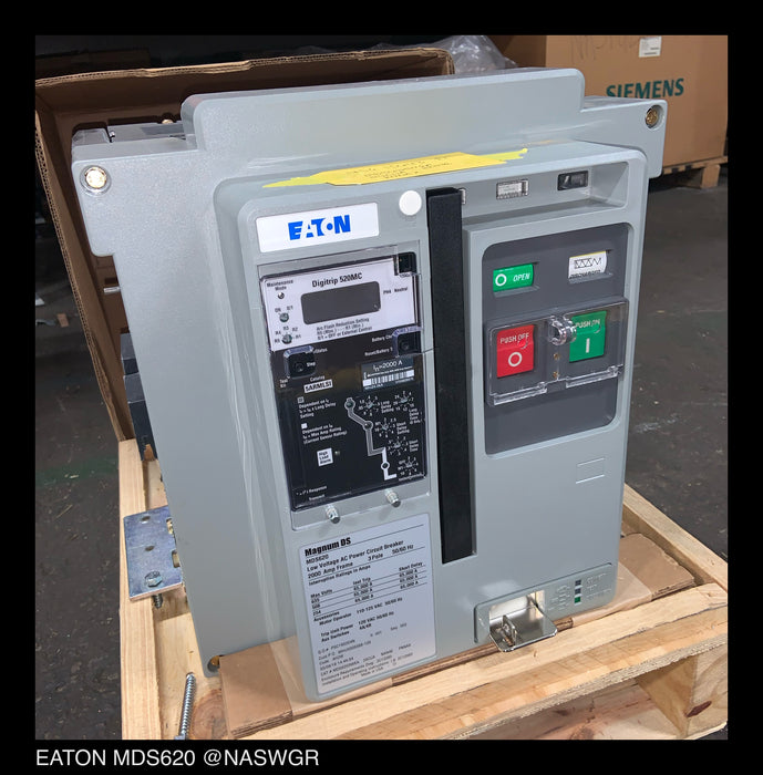 Eaton Magnum DS MDS620 Circuit Breaker (E/O,D/O) - 2000 Amp - Unused