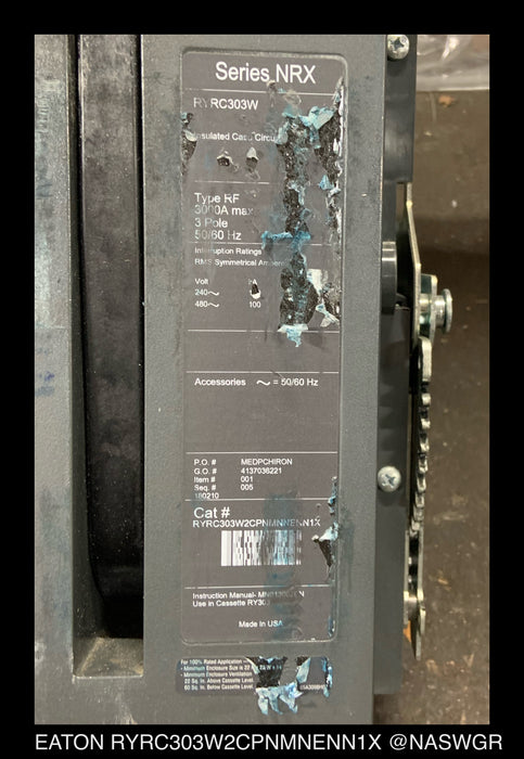 EATON RYRC303W2CPNMNENN1X Insulated Circuit Breaker