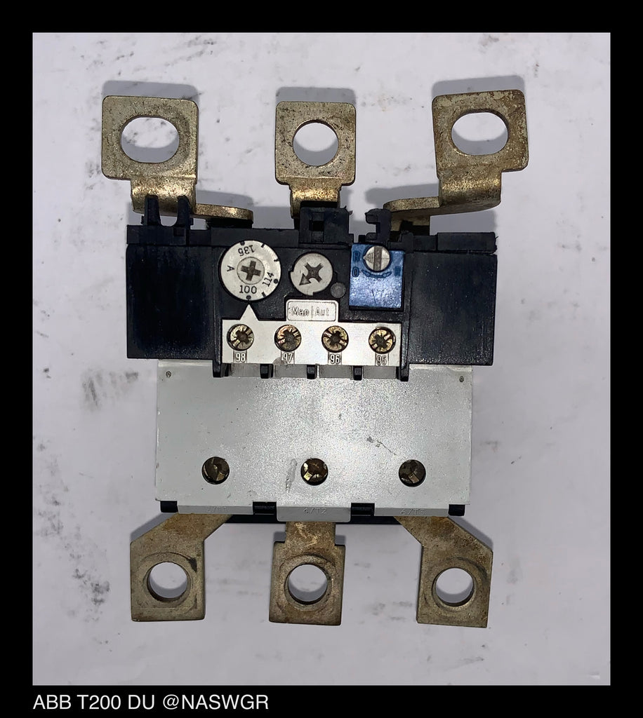 ABB T200 DU Overload Relay