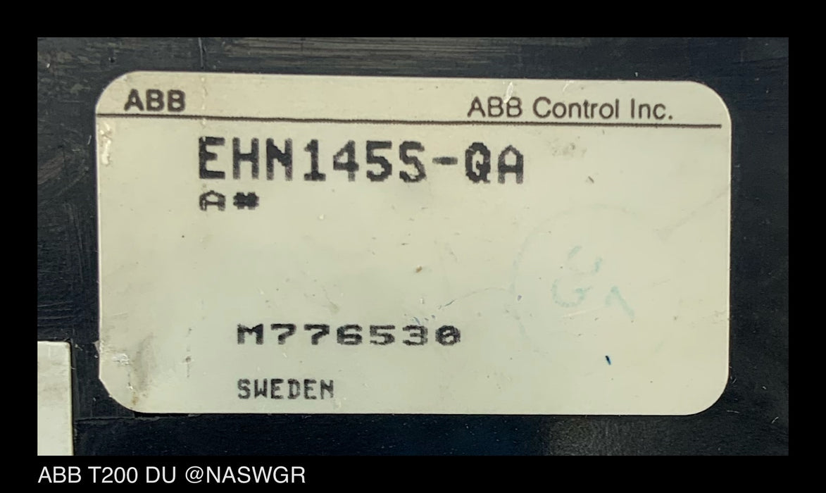 ABB T200 DU Overload Relay
