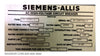 Siemens Allis MA-250C-1 Circuit Breaker (E/O,D/O) - 2000 Amp