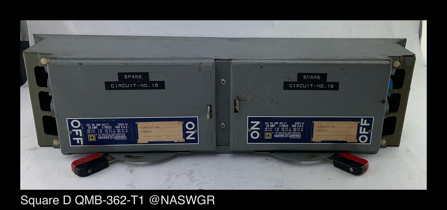Square D QMB-362-T1 Switch