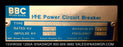BBC/ITE 15VHK500 Vacuum Circuit Breaker (E/O,D/O) - 1200 Amp
