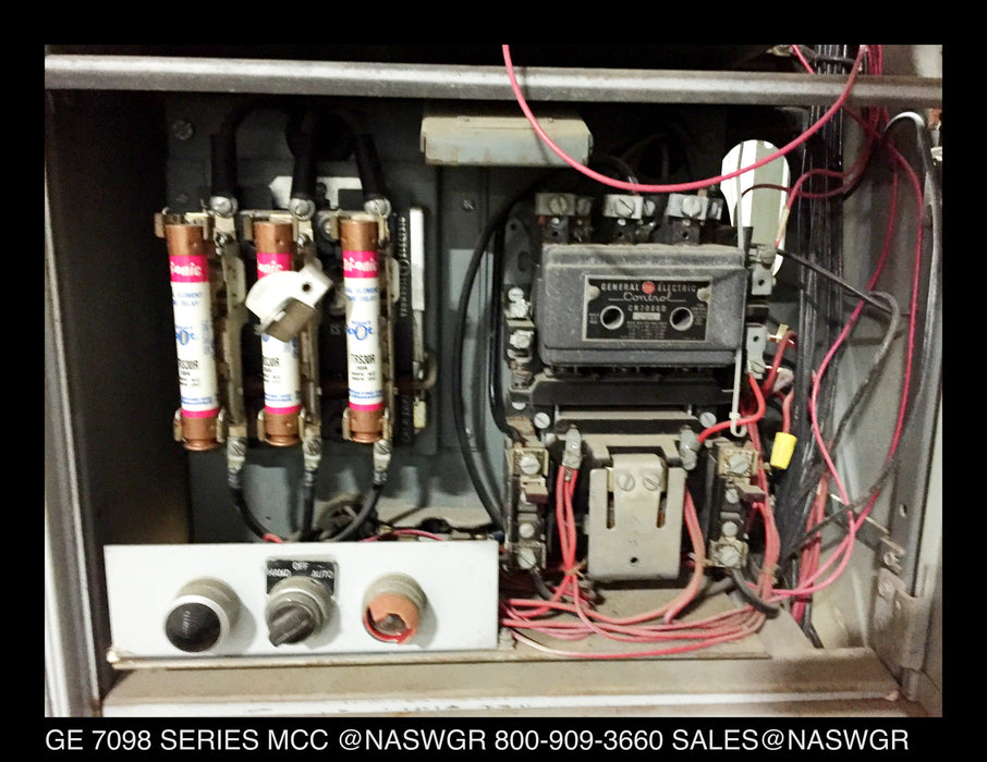 GE 7098 ~ General Electric 7098 Motor Control Centers ~ GE 7098 MCC