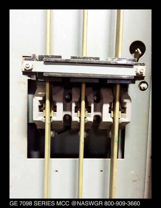 GE 7098 ~ General Electric 7098 Motor Control Centers ~ GE 7098 MCC