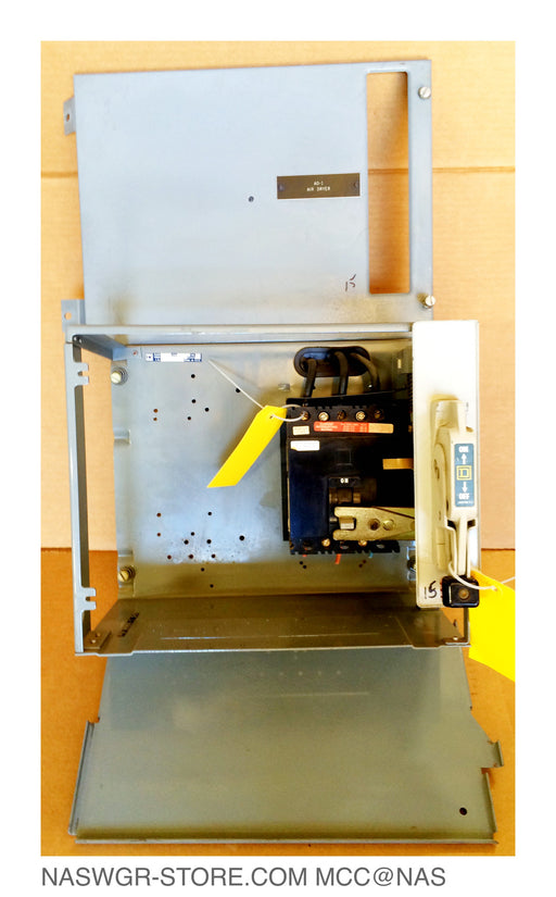 Square D Model 4 Size 1 30 amp Circuit Breaker Feeder MCC ~ FHL36030 ~ Class 8998
