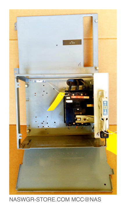 Square D Model 4 Size 1 30 amp Circuit Breaker Feeder MCC ~ FHL36030 ~ Class 8998
