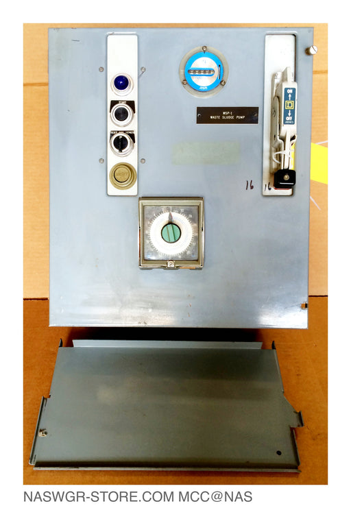 Square D Model 4 Size 1 FVNR Circuit Breaker MCC ~ Class 8998