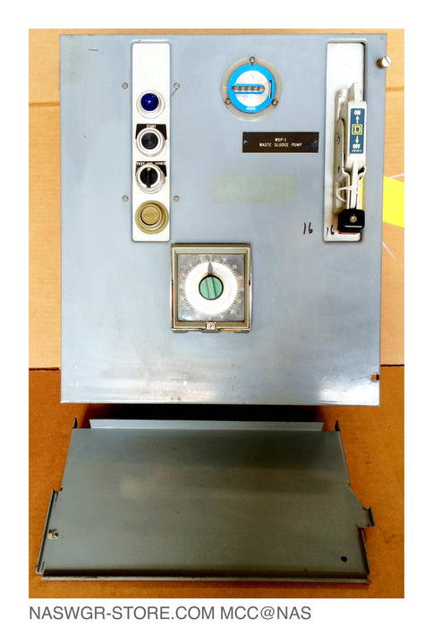 Square D Model 4 Size 1 FVNR Circuit Breaker MCC ~ Class 8998