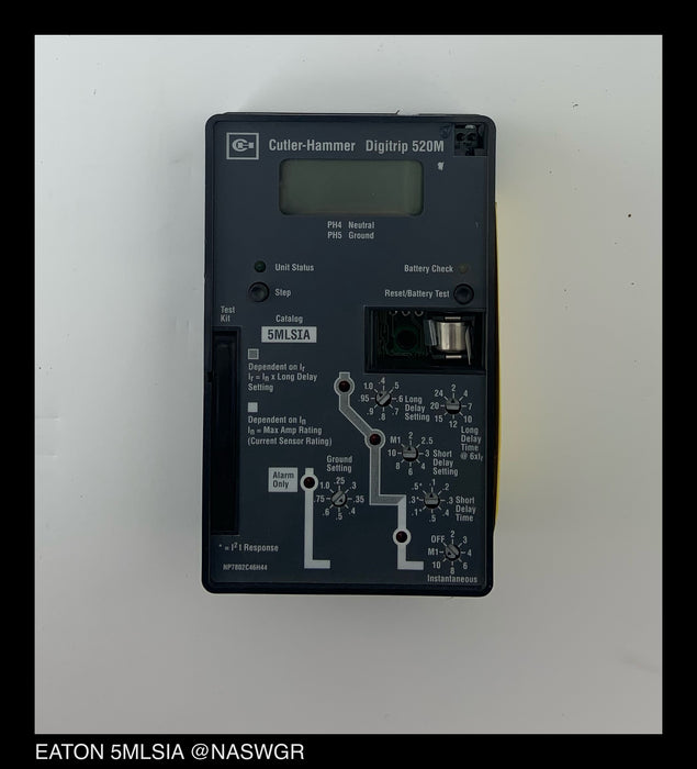 Eaton Digitrip 520M 5MLSIA Trip Unit - Unused Surplus