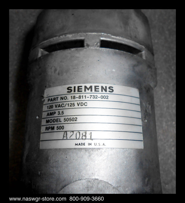 18-814-022-502 ~ Siemens 18-814-022-502 GMI Charging Motor