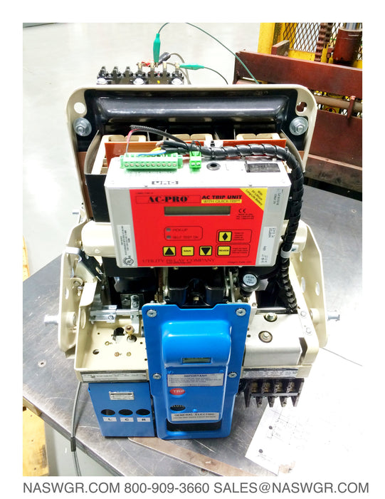 General Electric AKU-2A-25 Circuit Breaker (M/E/O,D/O) - 600 Amp