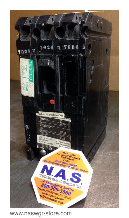 ITE E43B020 Molded Case Circuit Breaker - 20 Amp