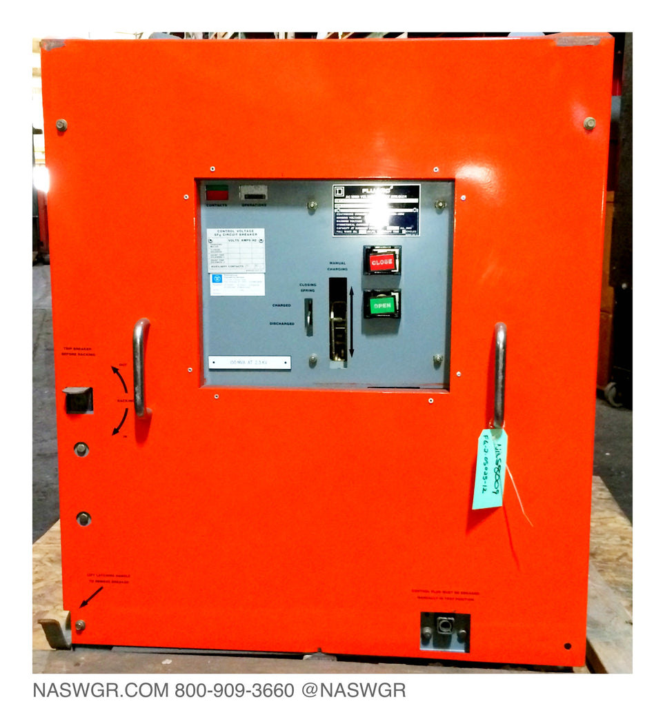 Square D FLUARC FG-2-05025-12 Vacuum Circuit Breaker (E/O,D/O) - 1200 Amp