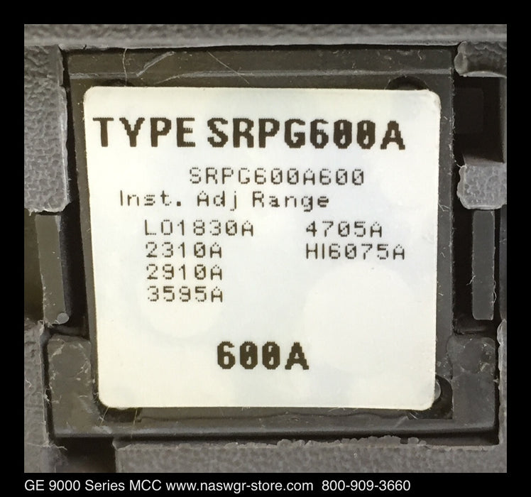 GE E9000 Series Size 3 24" Breaker Style Bucket