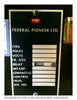 Federal Pioneer 100H-3 Circuit Breaker (E/O,D/O) - 4000 Amp