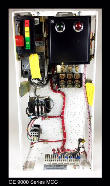GE E9000 SIZE 4 COMBINATION ~ GE 9000 SERIES BREAKER STYLE COMBINATION MCC BUCKETS 30"