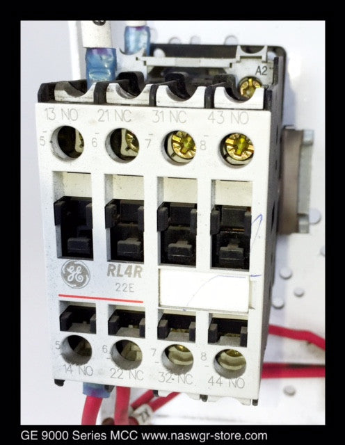 GE E9000 SIZE 4 COMBINATION ~ GE 9000 SERIES BREAKER STYLE COMBINATION MCC BUCKETS 30"