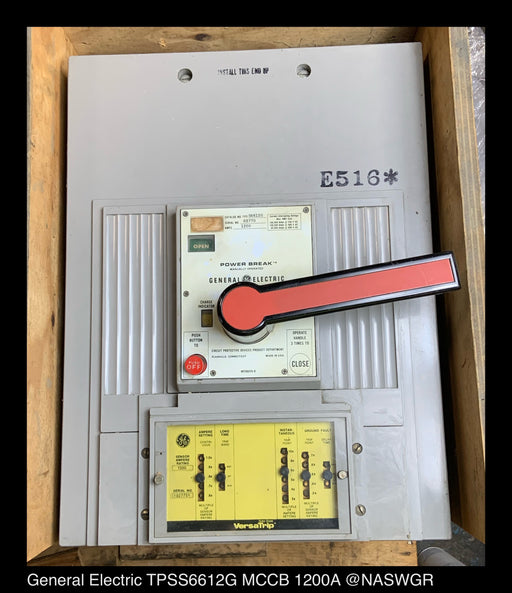 General Electric TPSS6612G Molded Case Circuit Breaker - 1200 A