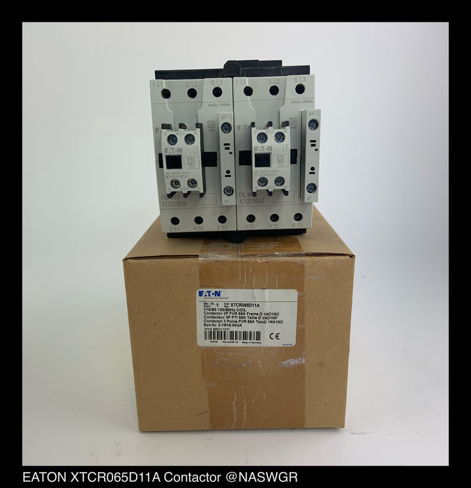 EATON XTCR065D11A Contactor - 65 Amp