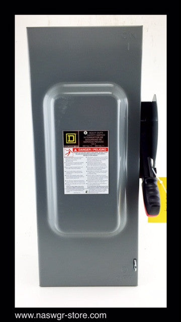 HU363 ~ Unused Surplus Square D HU363 Heavy Duty Safety Switch