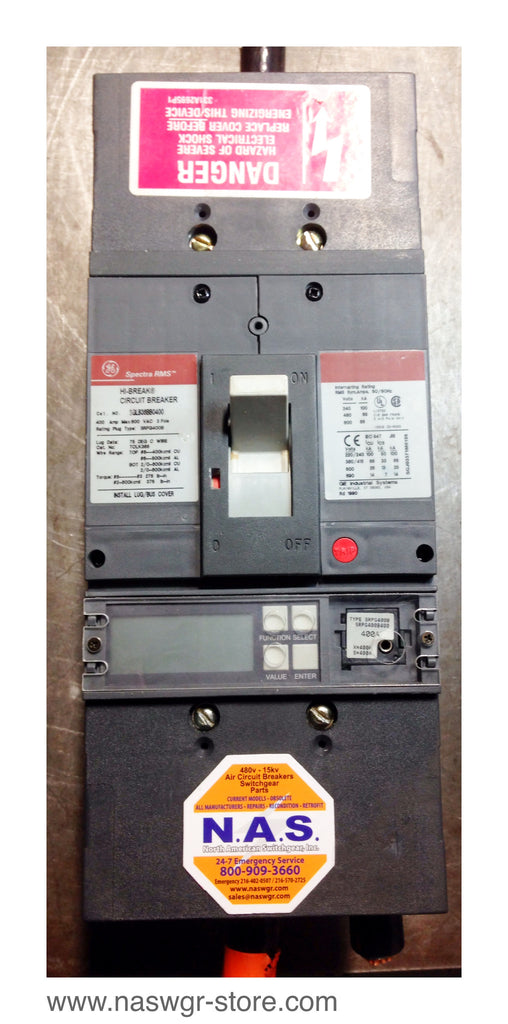 GE Spectra SGLB36BB0400 Circuit Breaker - 400 Amp